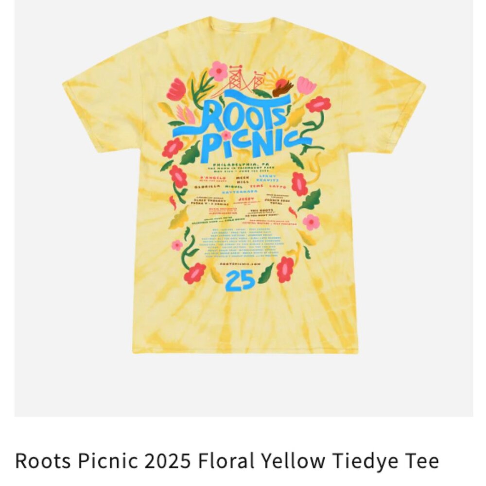 Roots Picnic 2025 Merch